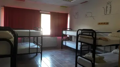 Letto o letti in una camera di Ostello Valtrebbia