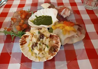 Cibo presso l'appartamento o nelle vicinanze