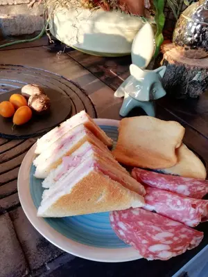 Cibo presso il bed & breakfast o nelle vicinanze