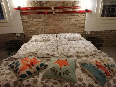 Letto o letti in una camera di Zucchero sui Baffi- Food Lovers B&B