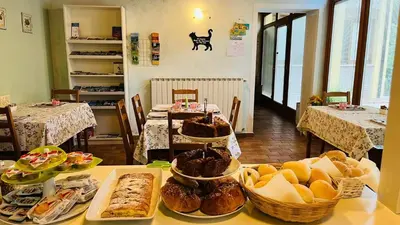 Cibo presso il bed & breakfast o nelle vicinanze
