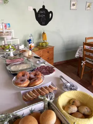 Cibo presso il bed & breakfast o nelle vicinanze