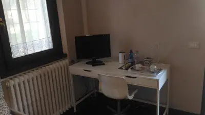 Set per la preparazione di tè e caffè presso B&B Casa Manuela