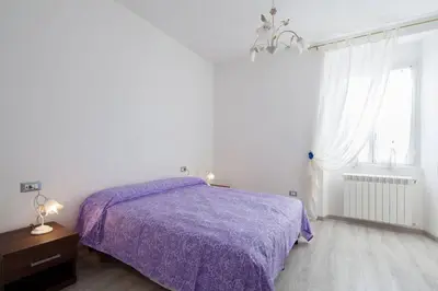 Letto o letti in una camera di Casa Sterinella