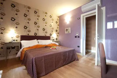 Letto o letti in una camera di Hotel Locanda Stendhal