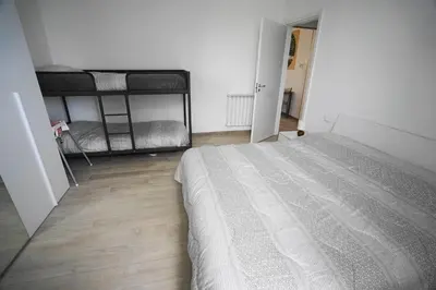 Letto o letti in una camera di Moralma