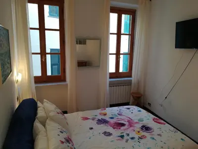 Letto o letti in una camera di Casa Del Carugio