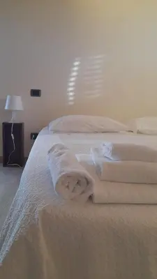 Letto o letti in una camera di B&B Casa Pascolone