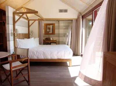Letto o letti in una camera di Sesta Terra Natural Resort