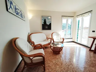 Area soggiorno di Monia House Sea View