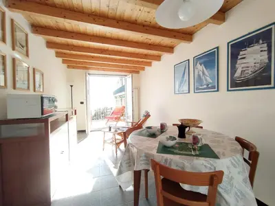 Area soggiorno di Monia House Sea View