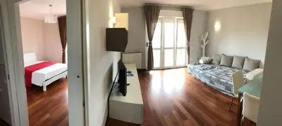 Letto o letti in una camera di My Home Cinque Terre