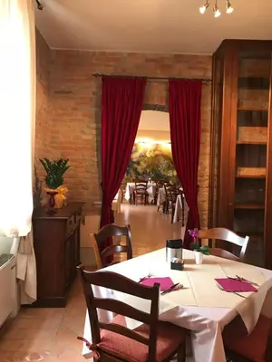 Area soggiorno di Locanda Ca’ Rossa