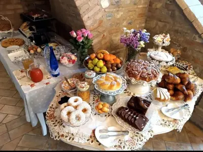 Cibo presso l'agriturismo o nelle vicinanze