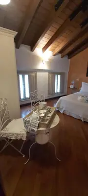 Letto o letti in una camera di B&B Casa del Teatro