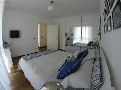 Letto o letti in una camera di Casa Lorelei