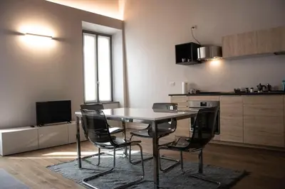 Cucina o angolo cottura di Residenza La Torre