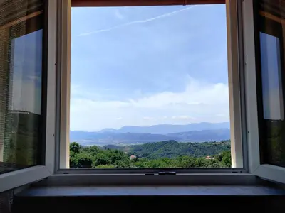 Paesaggio naturale nelle vicinanze della casa vacanze