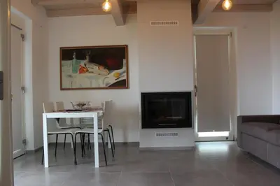 TV o dispositivi per l'intrattenimento presso Casa Vacanza Alba