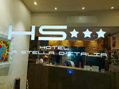 Certificato, attestato, insegna o altro documento esposto da Hotel Stella