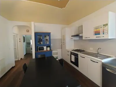 Cucina o angolo cottura di Casa Mantegna