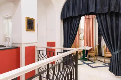 Letto o letti in una camera di Hotel Ponte di Rialto