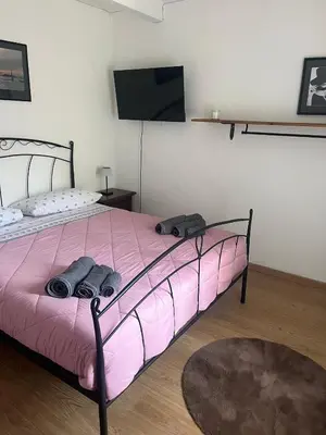 Letto o letti in una camera di Casa vacanza Swadararo