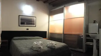 Letto o letti in una camera di La Casa del Viandante
