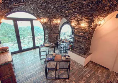 Area soggiorno di Oltremare Guest House