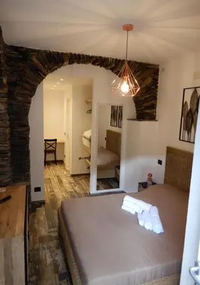 Letto o letti in una camera di Oltremare Guest House