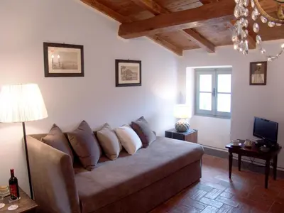 Area soggiorno di Villanova Apartments - Nature & Wellness