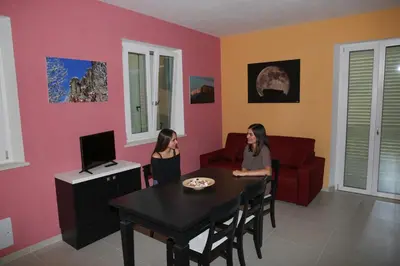 TV o dispositivi per l'intrattenimento presso Castelnovo Resort