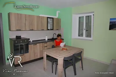 Cucina o angolo cottura di Castelnovo Resort
