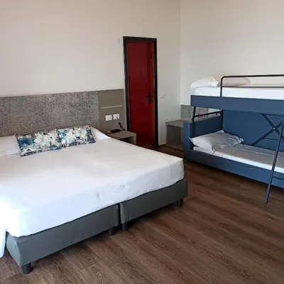Letto o letti in una camera di Real Park Hotel