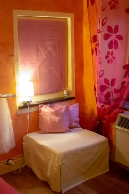 Letto o letti in una camera di L'Angolo Di Verlano