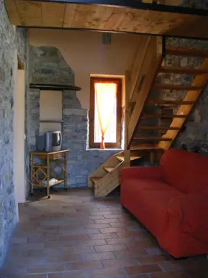 Area soggiorno di Albergo diffuso Casa delle Favole