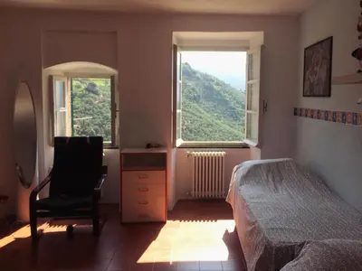 Area soggiorno di Cinqueterre - Terrace and beautiful view