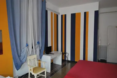 Letto o letti in una camera di Albergo La Vela