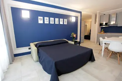 Letto o letti in una camera di Il Convento Case Vacanze