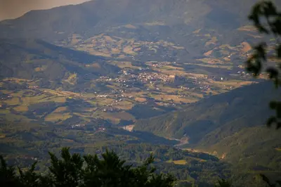 Paesaggio naturale nelle vicinanze dell'agriturismo