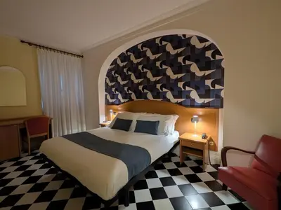 Letto o letti in una camera di Villa Fieschi Boutique Hotel