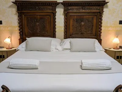 Letto o letti in una camera di Villa Fieschi Boutique Hotel