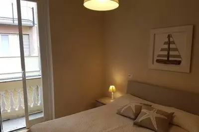 Letto o letti in una camera di Villetta Volta