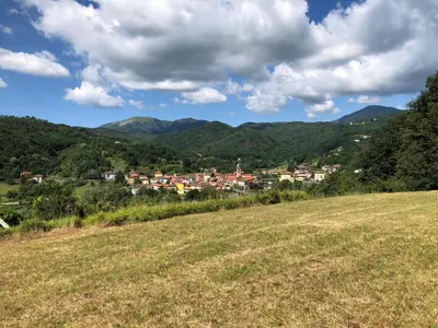 Paesaggio naturale nelle vicinanze della villa
