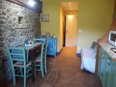 TV o dispositivi per l'intrattenimento presso Da Nonna Mafalda near 5 terre