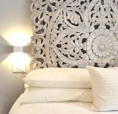 Letto o letti in una camera di A Casa Mia