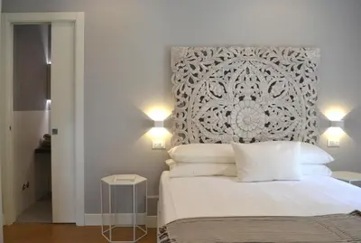 Letto o letti in una camera di A Casa Mia