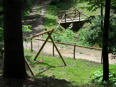 Area giochi per bambini di La Casa del Sarto - FedericoFarm