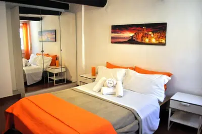 Letto o letti in una camera di Giramondo