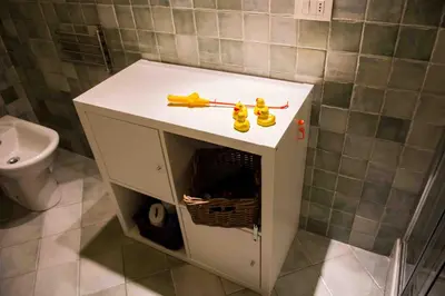 Bagno di Casa Galattica per autostoppisti